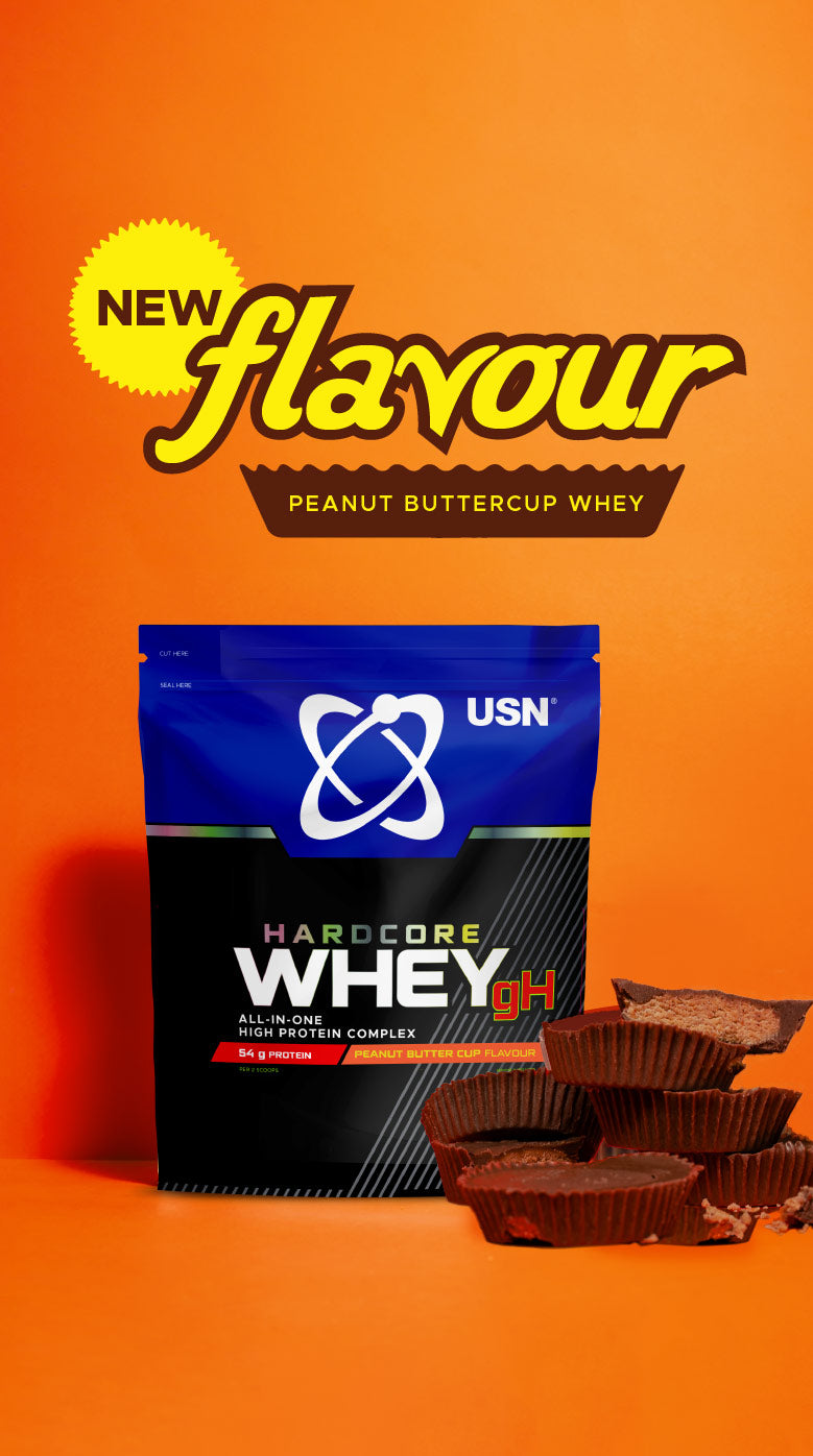 Hardcore Whey Peanut Buttercup Flavour