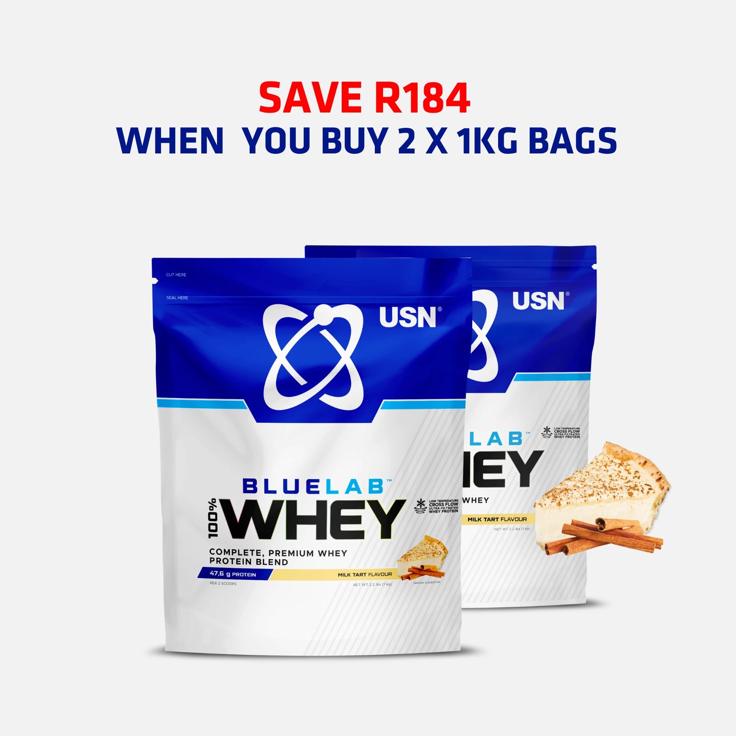 BlueLab® 100% Whey Protein