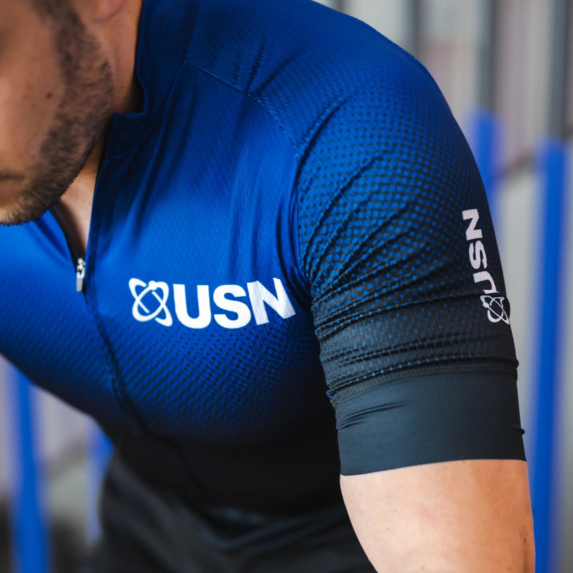 USN Cycling Shirt with model 4